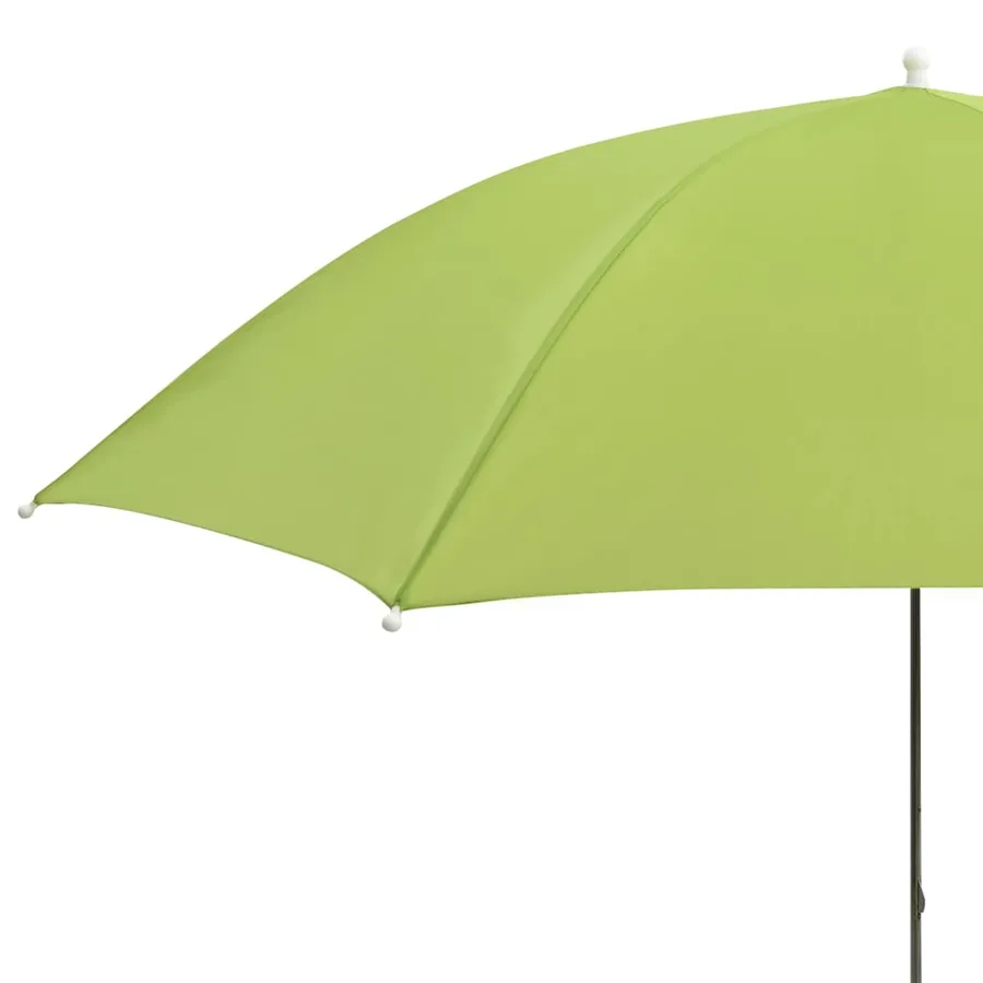 Parasols de chaise de camping 2 pcs Vert 105 cm - 5