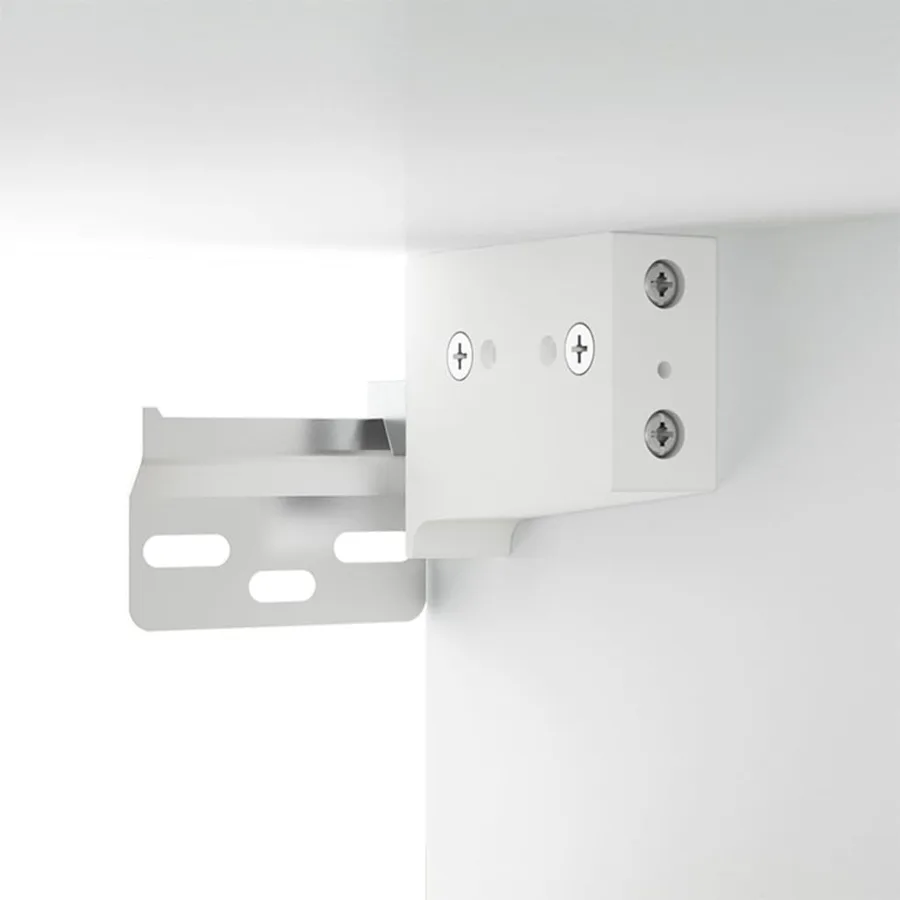 Meubles TV muraux 2 pcs blanc 80x34,5x40 cm - 6