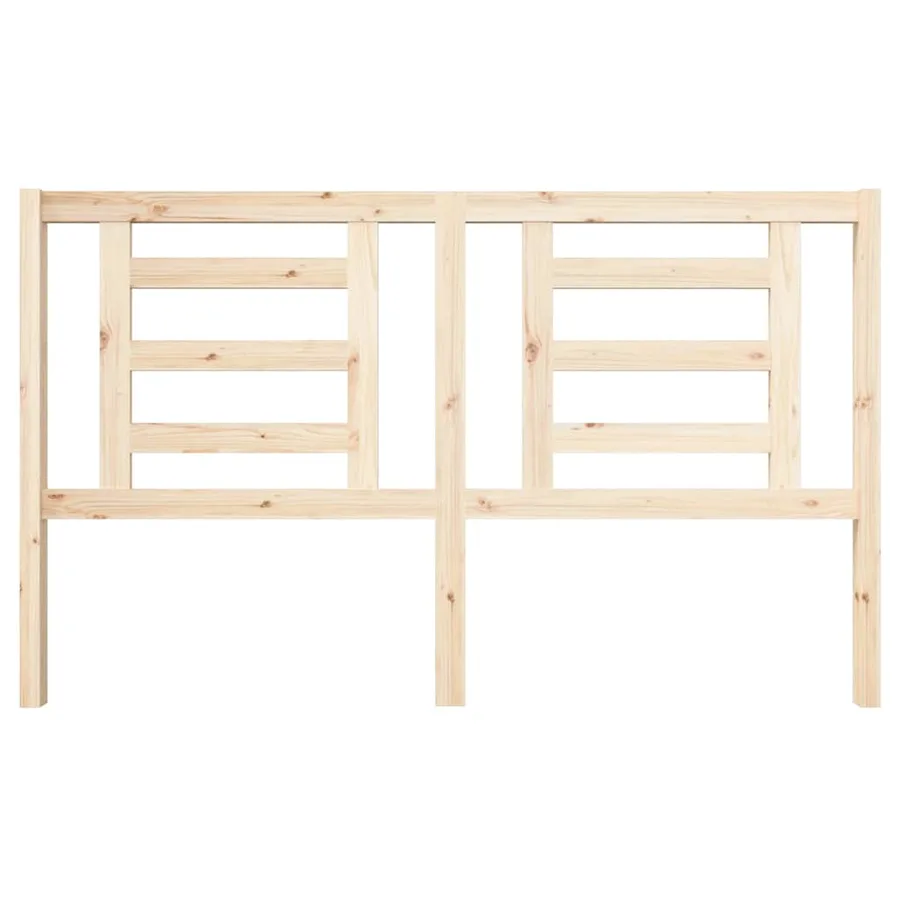 Tête de lit 166x4x100 cm Bois massif de pin - 4