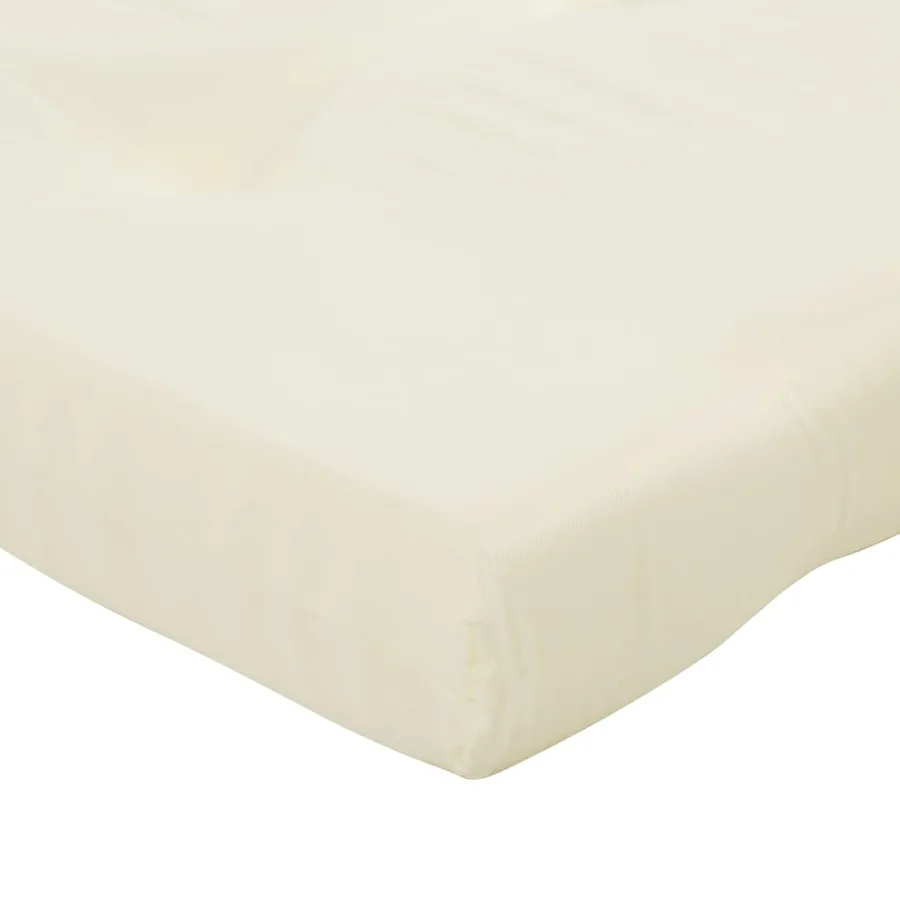Coussins de chaise longue lot de 2 crème tissu oxford - 10