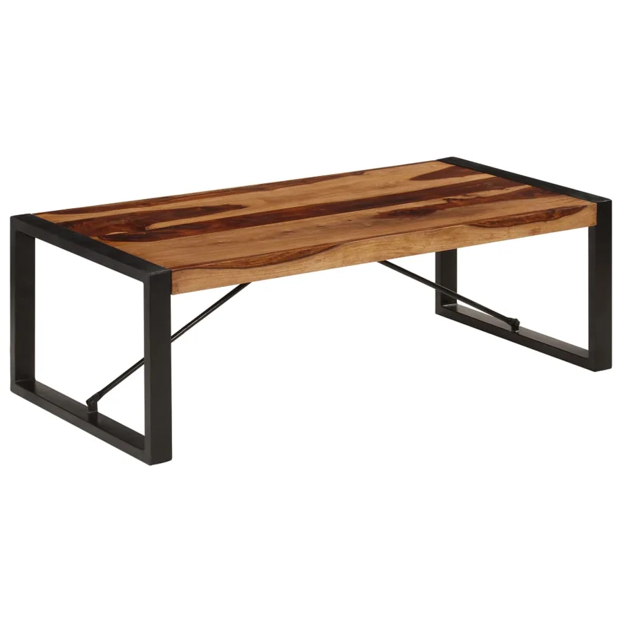 Table basse 120x60x40 cm Bois massif - 7