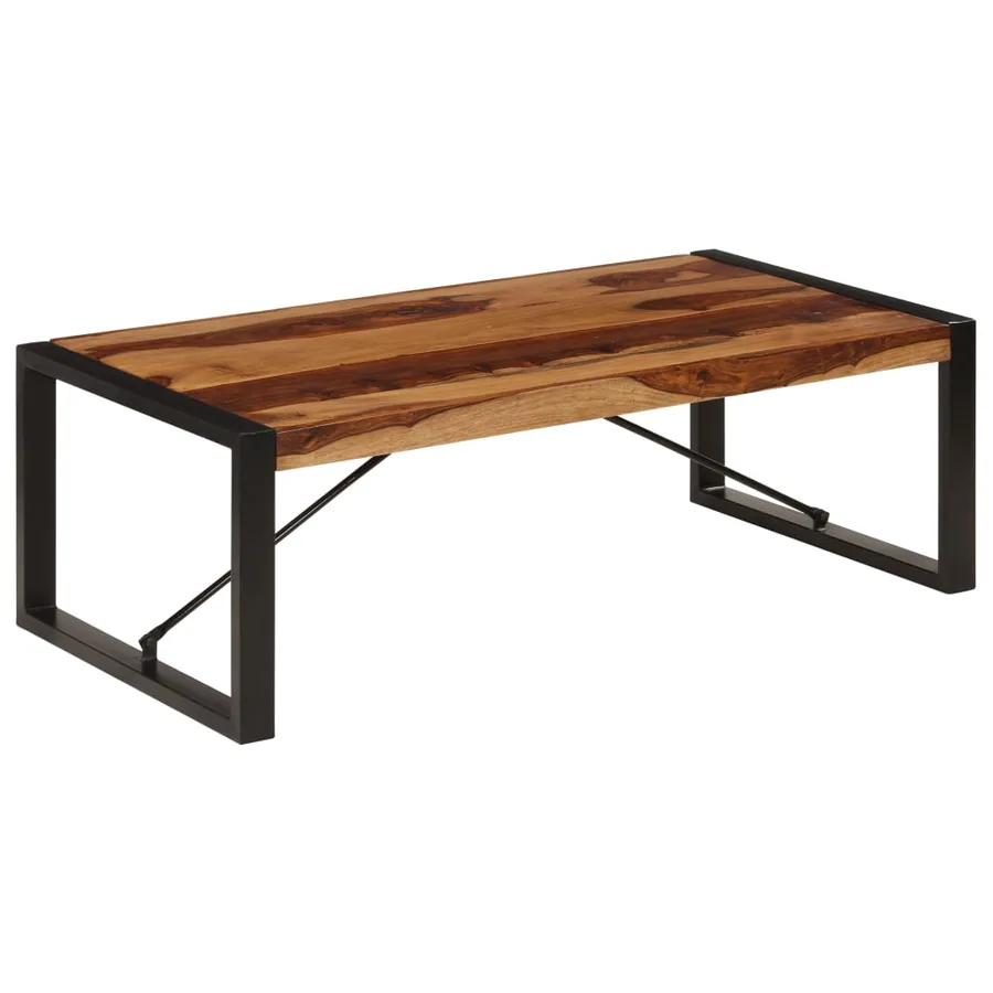 Table basse 120x60x40 cm Bois massif - 8
