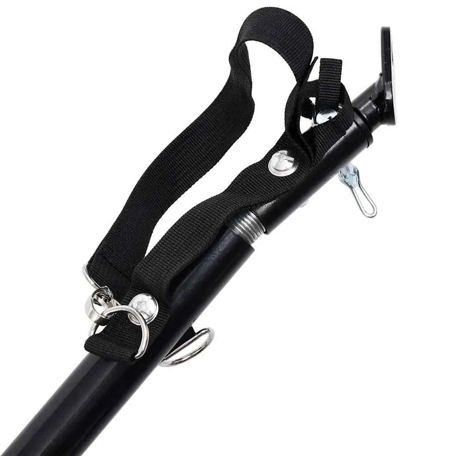 Remorque de vélo pour chiens et poussette 2-en-1 jaune et gris - 10