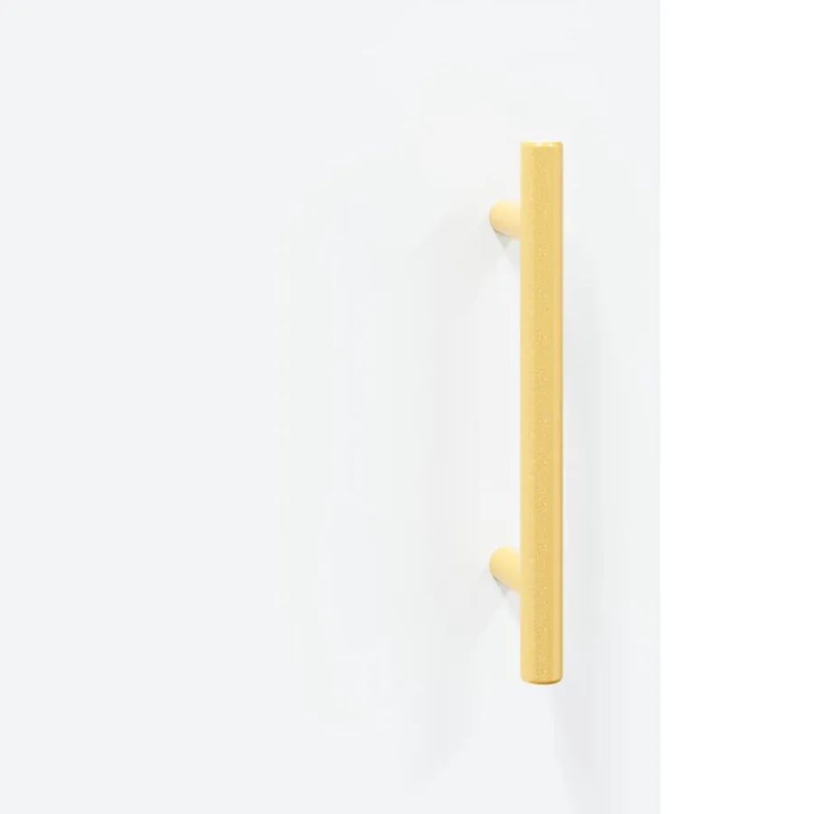 Buffet haut Blanc 69,5x34x180 cm Bois d'ingénierie - 10