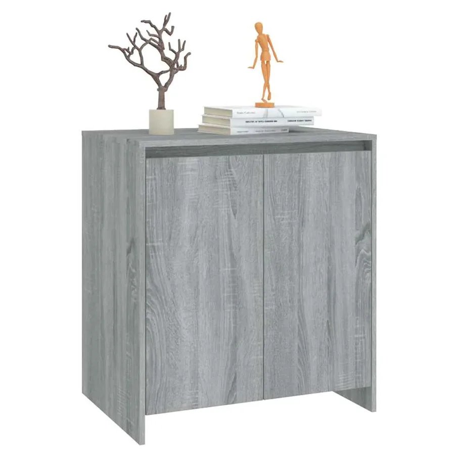 Buffet Sonoma gris 70x41x75 cm Bois d'ingénierie - 4