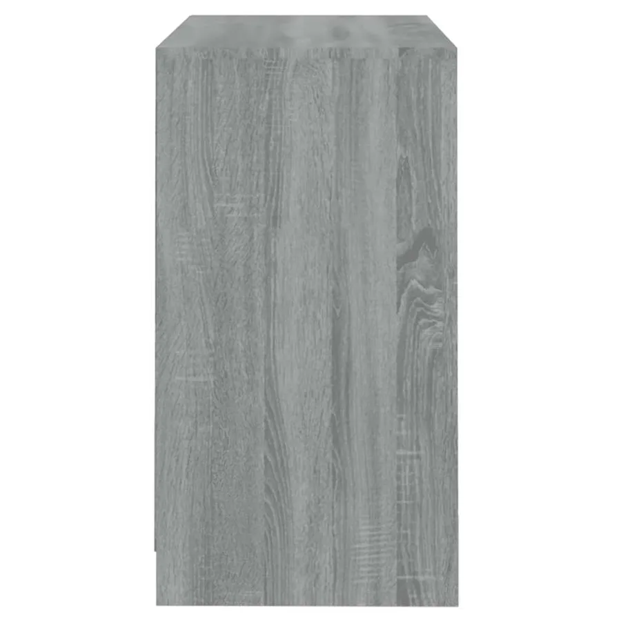 Buffet Sonoma gris 70x41x75 cm Bois d'ingénierie - 7
