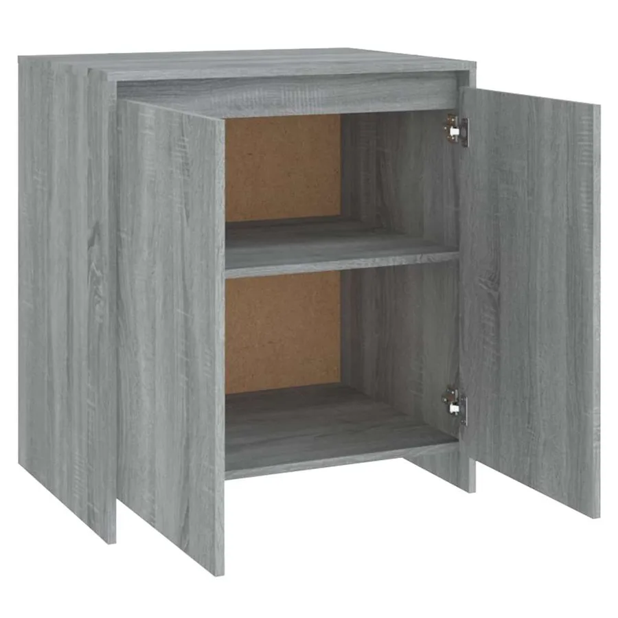 Buffet Sonoma gris 70x41x75 cm Bois d'ingénierie - 8