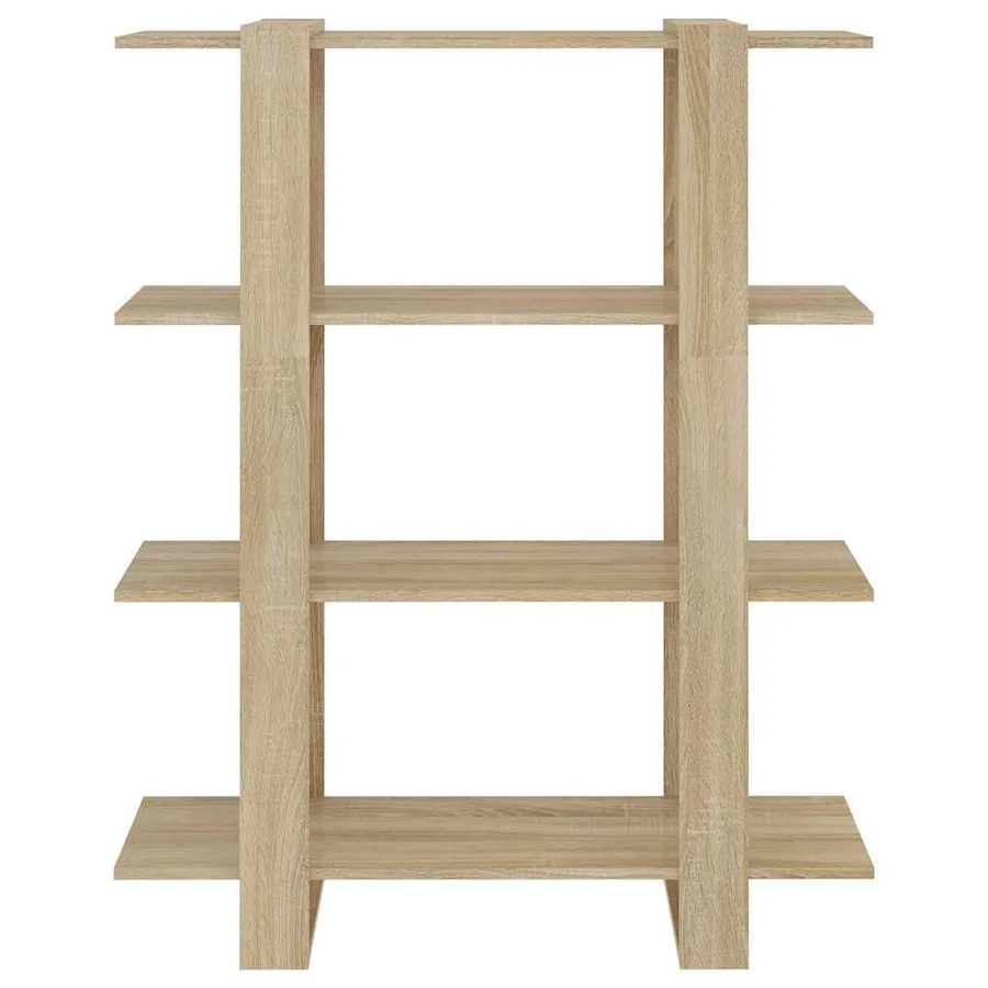 Bibliothèque/Séparateur de pièce Chêne Sonoma 100x30x123,5 cm - 3
