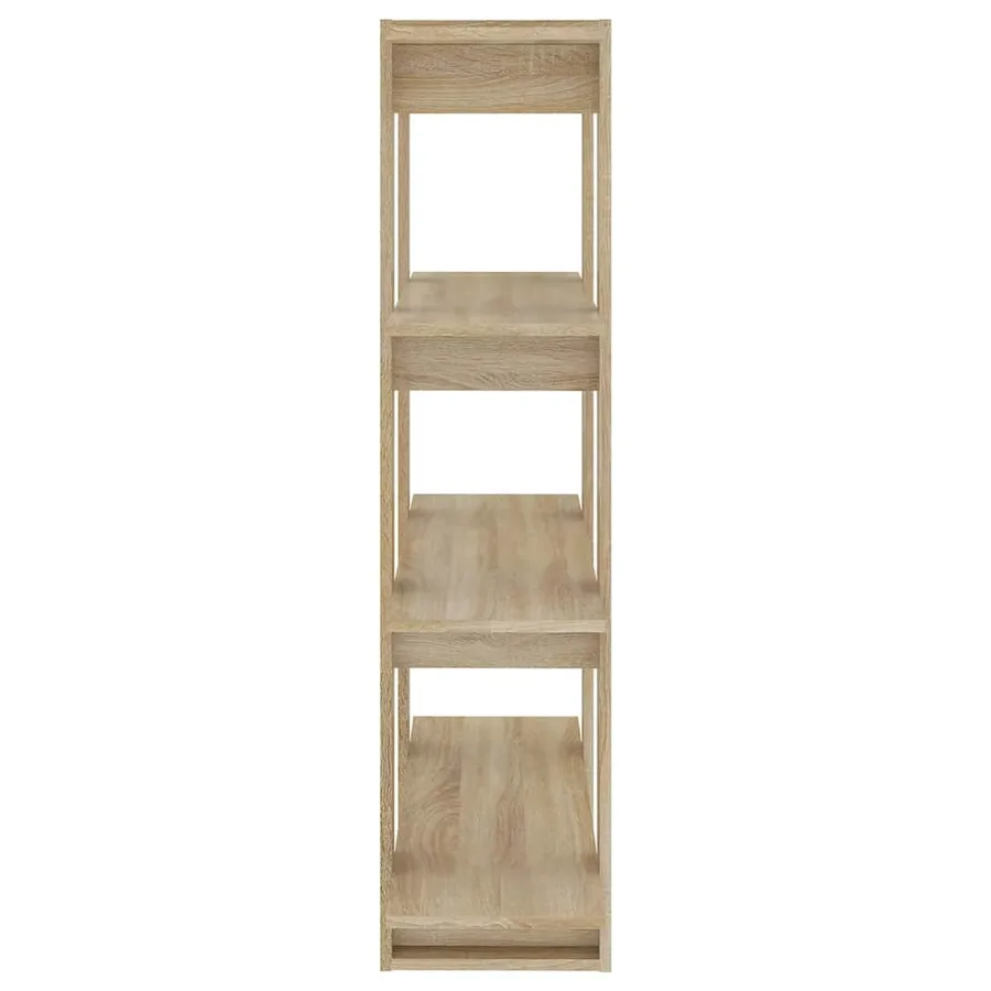 Bibliothèque/Séparateur de pièce Chêne Sonoma 100x30x123,5 cm - 4