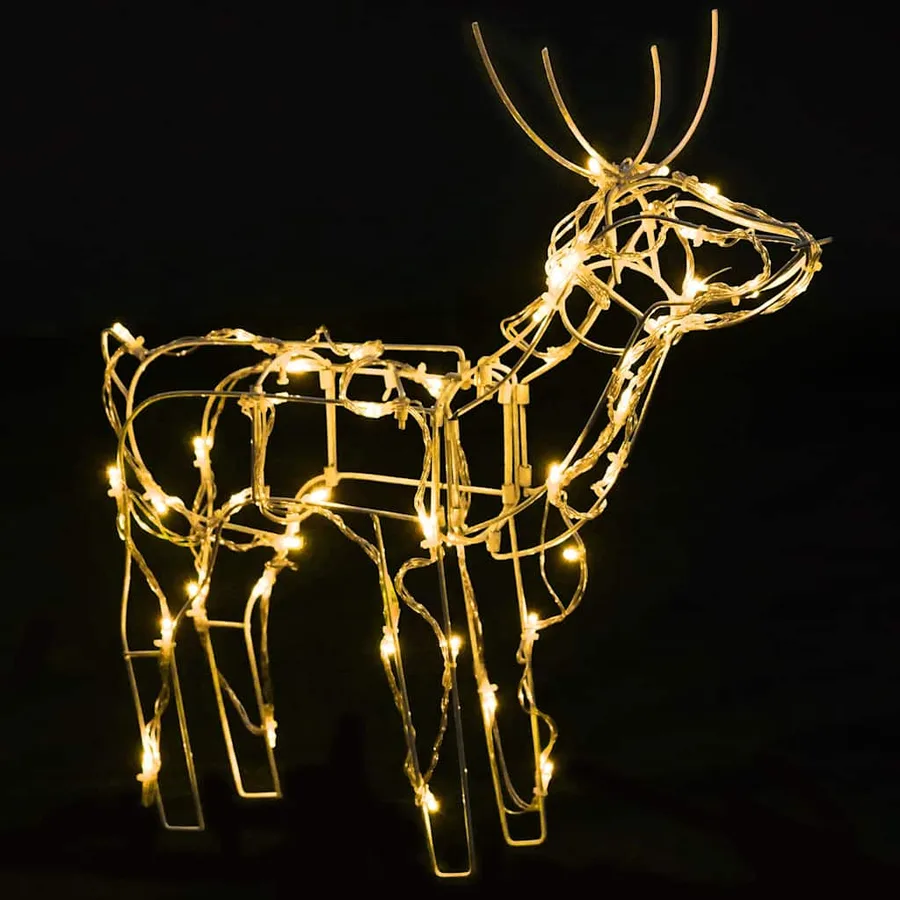 Cordon lumineux de Noël 3 pcs Rennes 229 LED - 5