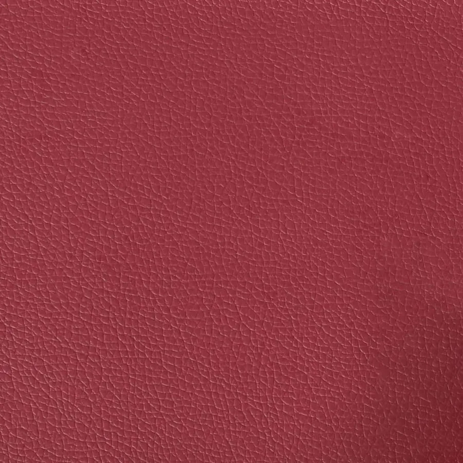 Banc Rouge bordeaux 110x76x80 cm Similicuir - 7