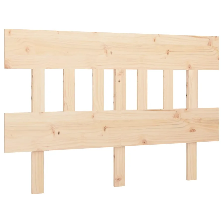 Tête de lit 123,5x3x81 cm Bois massif de pin - 2