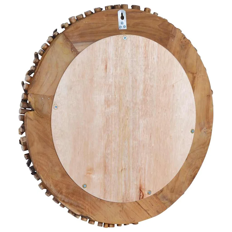 Miroir mural 60 cm Teck Rond - 4