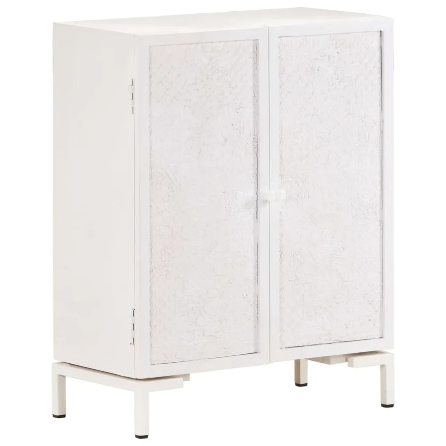 Buffet 60x30x76 cm bois de manguier massif - 11