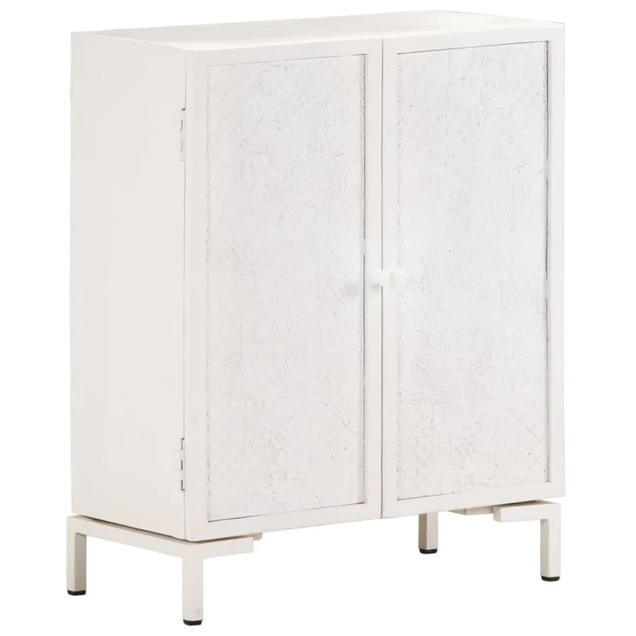 Buffet 60x30x76 cm bois de manguier massif - 9