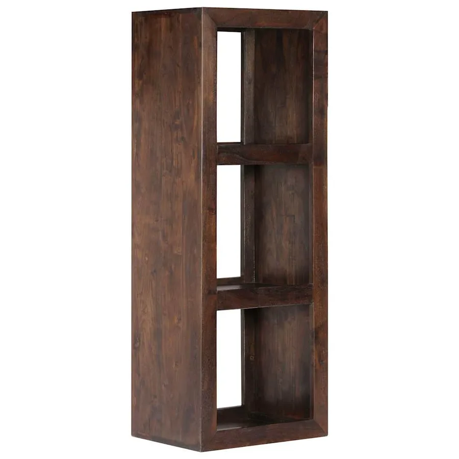 Armoire console 40x30x110 cm Bois d'acacia massif - 13