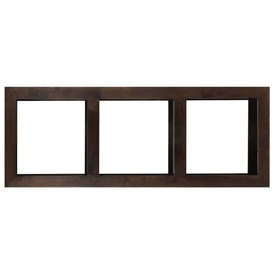 Armoire console 40x30x110 cm Bois d'acacia massif - 3