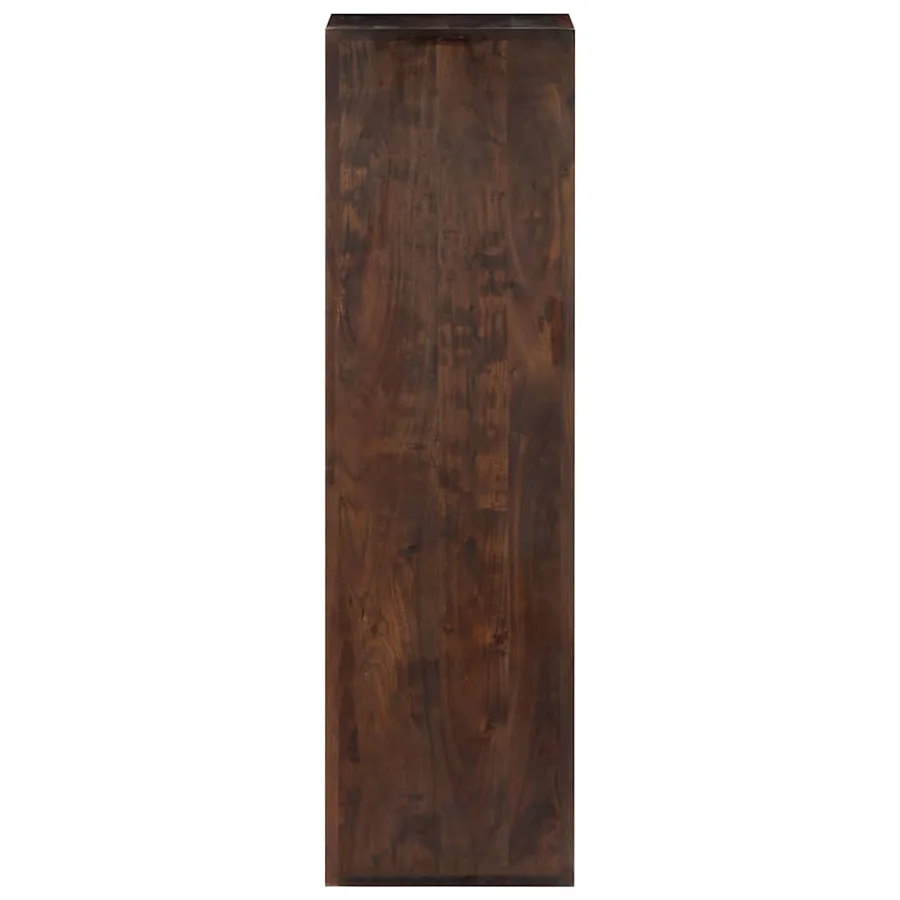 Armoire console 40x30x110 cm Bois d'acacia massif - 4