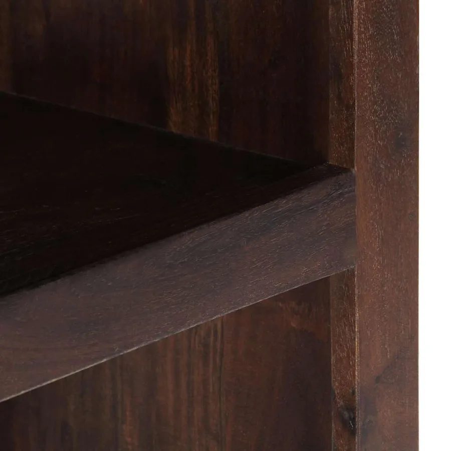 Armoire console 40x30x110 cm Bois d'acacia massif - 7