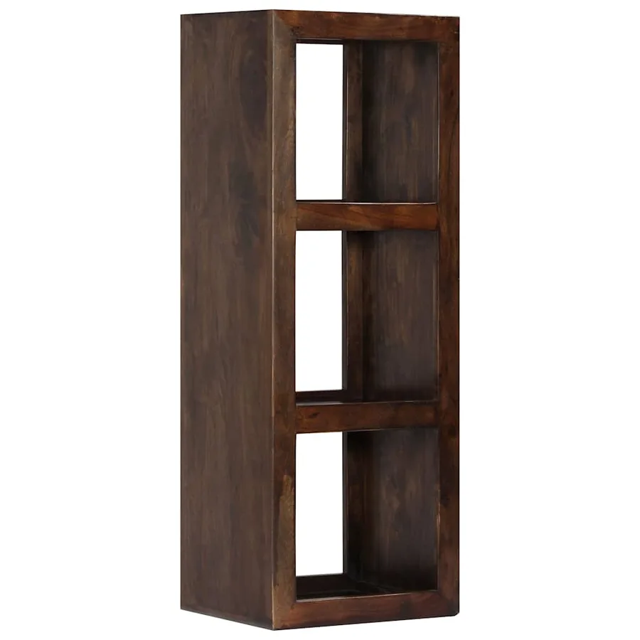Armoire console 40x30x110 cm Bois d'acacia massif - 9