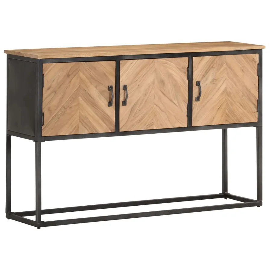 Buffet 120x30x75 cm Bois d'acacia solide - 11