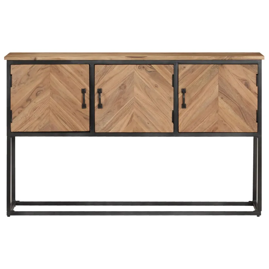 Buffet 120x30x75 cm Bois d'acacia solide - 2