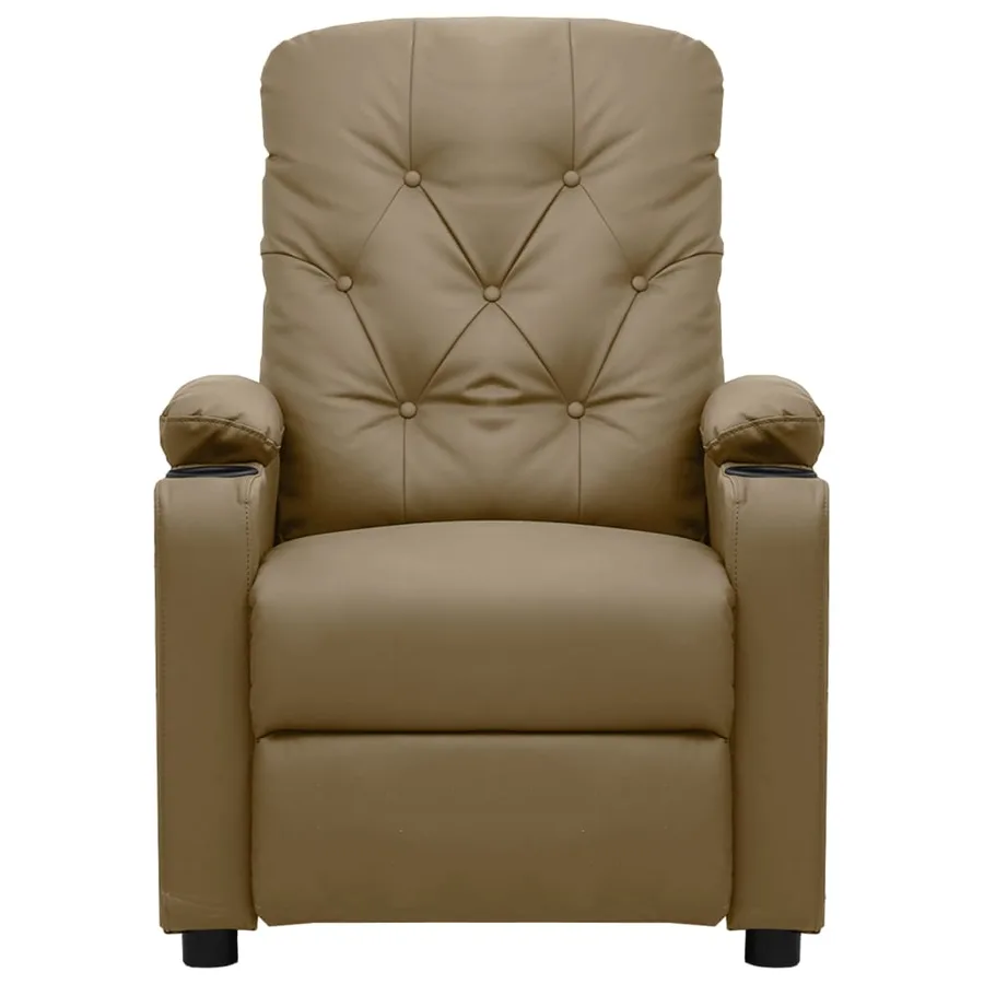 Fauteuil inclinable électrique Cappuccino Similicuir - 3