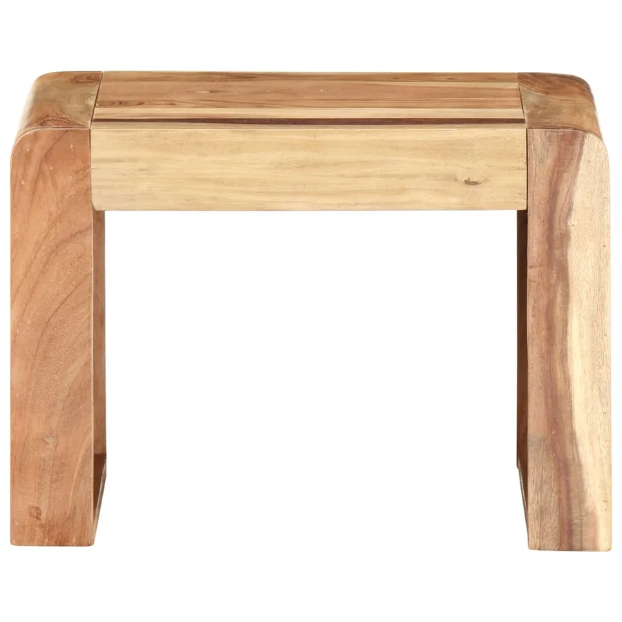 Table d'appoint 43x40x30 cm Bois d'acacia massif - 2