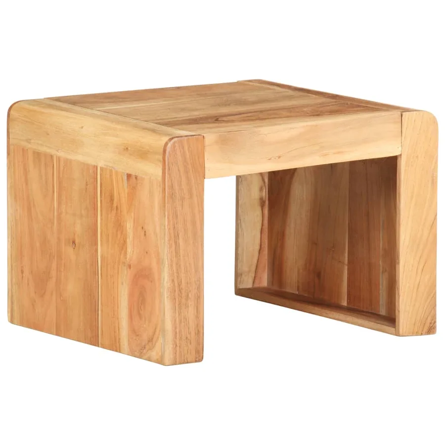 Table d'appoint 43x40x30 cm Bois d'acacia massif - 8