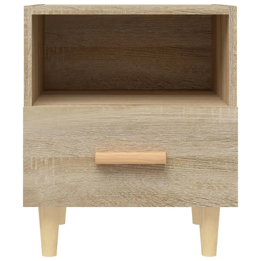 Tables de chevet 2 pcs Chêne sonoma 40x35x47 cm - 4