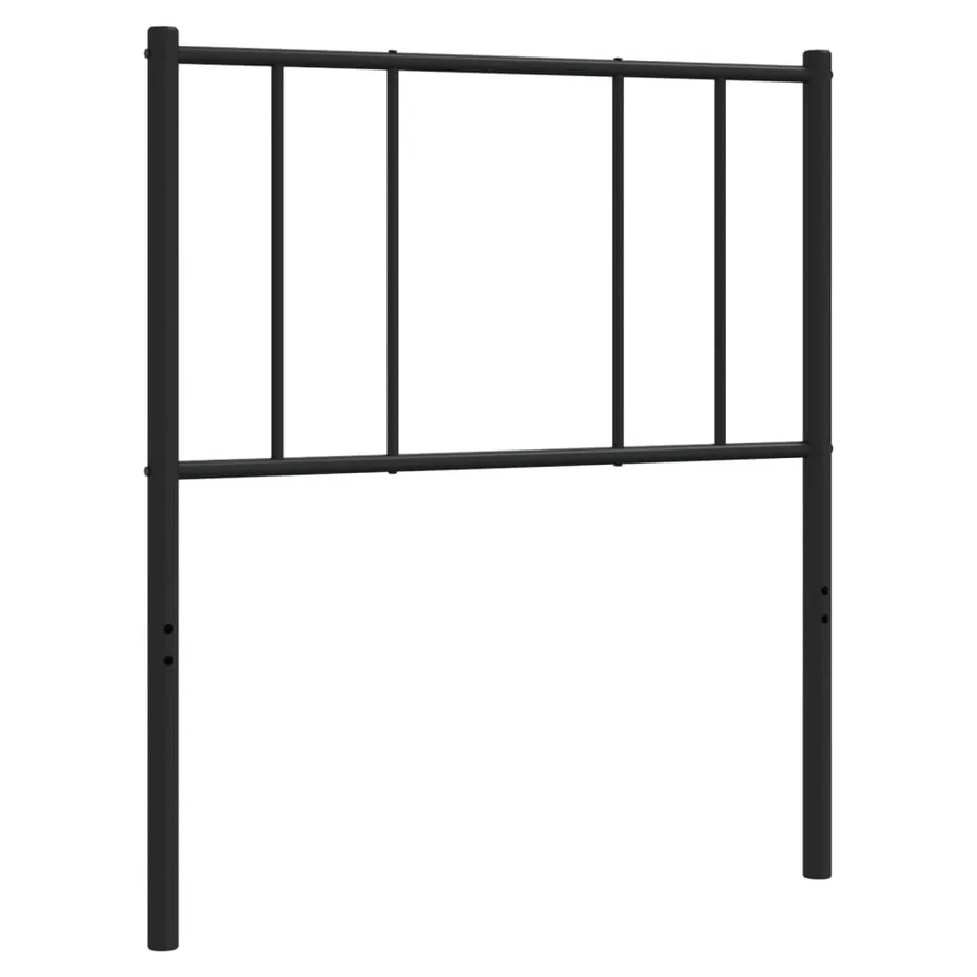 Tête de lit de remplacement métal noir 80 cm - 2