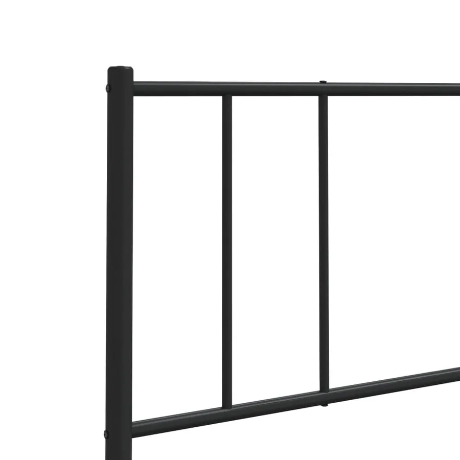 Tête de lit de remplacement métal noir 80 cm - 6