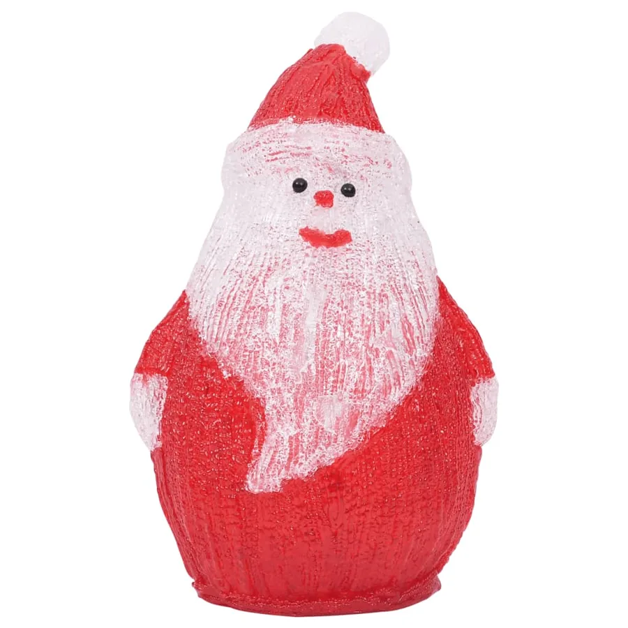 Silhouette de Père Noël LED Acrylique Intérieur/extérieur 28 cm - 5