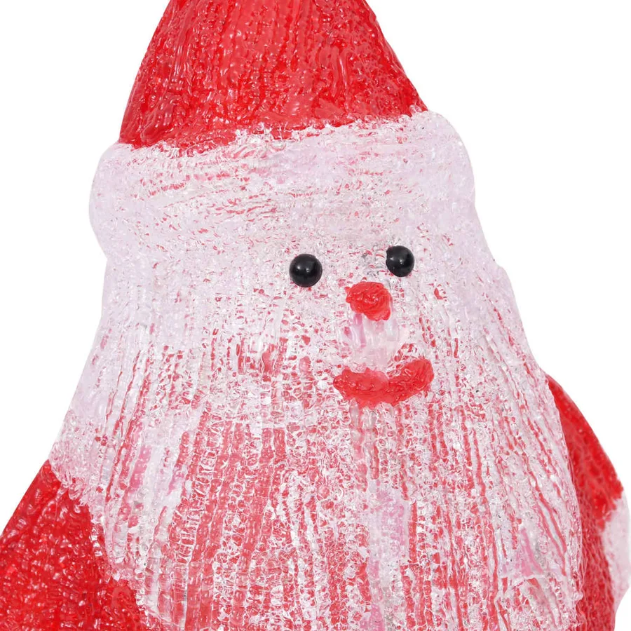 Silhouette de Père Noël LED Acrylique Intérieur/extérieur 28 cm - 8