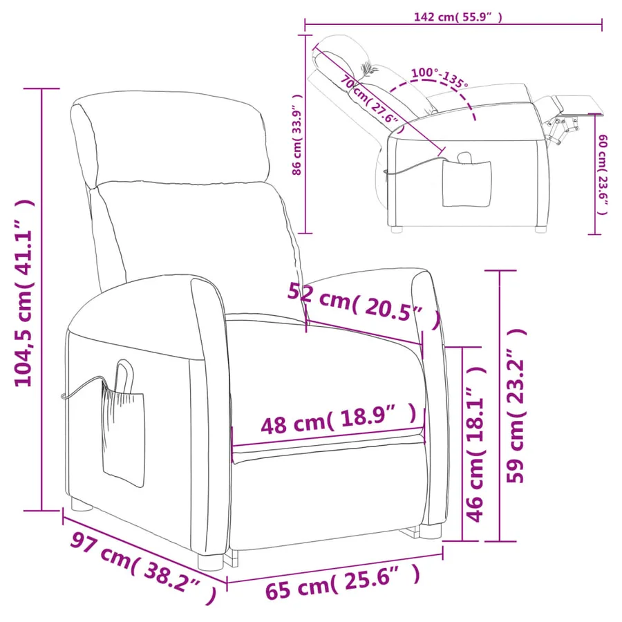 Fauteuil Vert foncé Tissu - 11