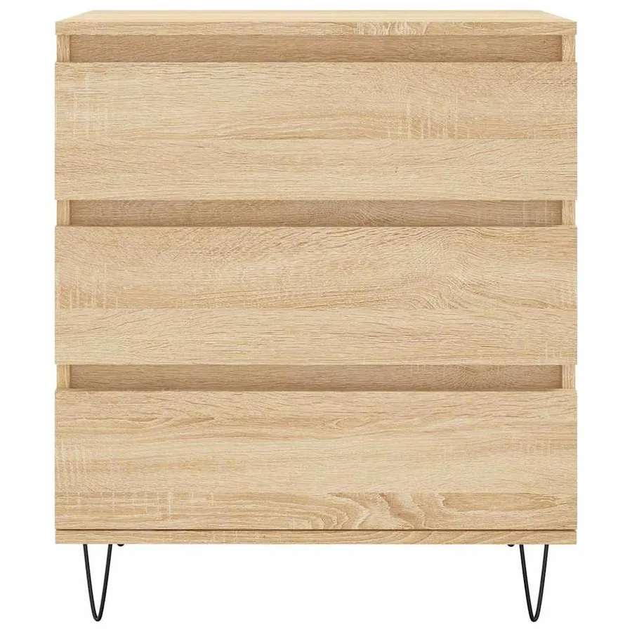 Buffet Chêne sonoma 60x35x70 cm Bois d'ingénierie - 5