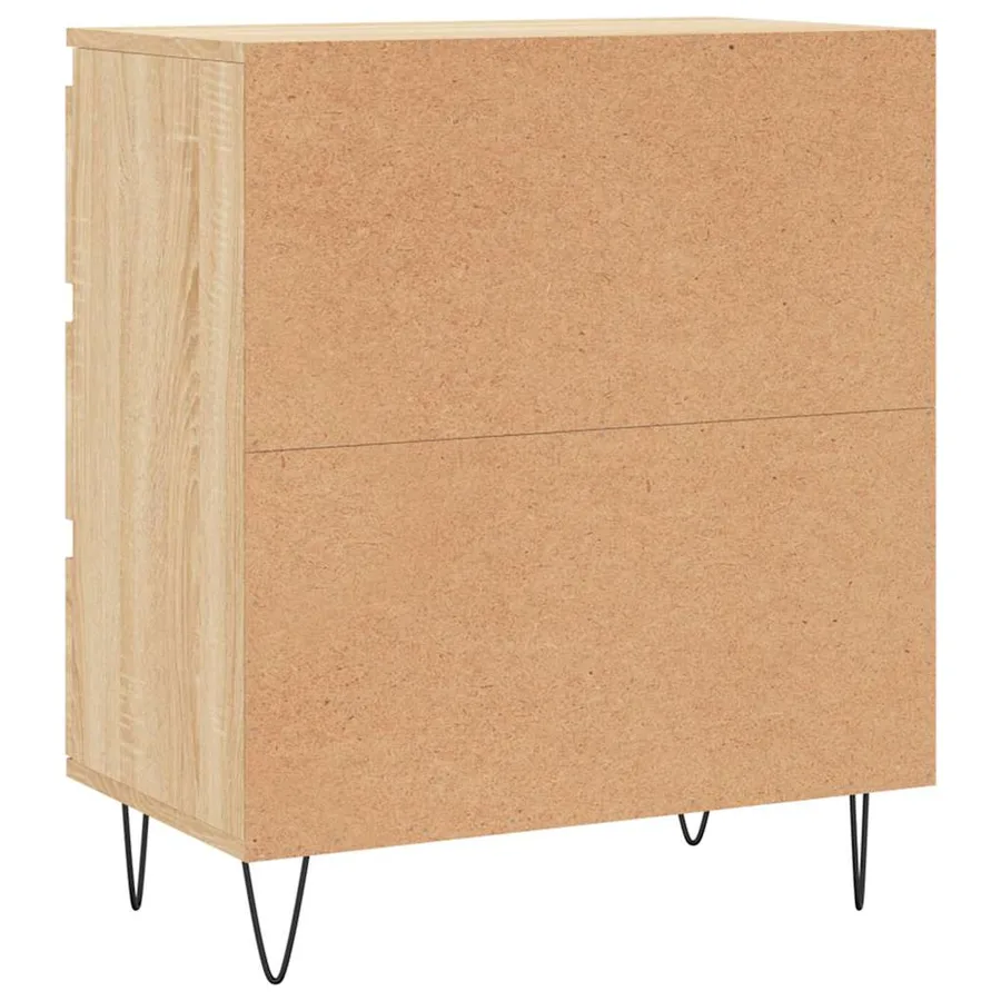 Buffet Chêne sonoma 60x35x70 cm Bois d'ingénierie - 8