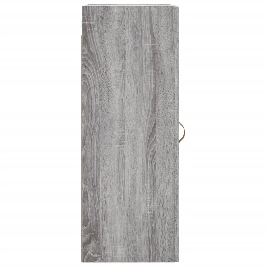 Armoire murale sonoma gris 34,5x34x90 cm bois d'ingénierie - 8