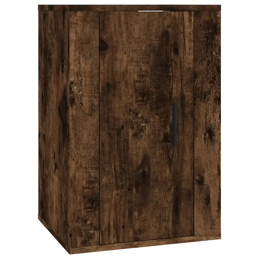 Ensemble de meubles TV 3 pcs Chêne fumé Bois d'ingénierie - 5