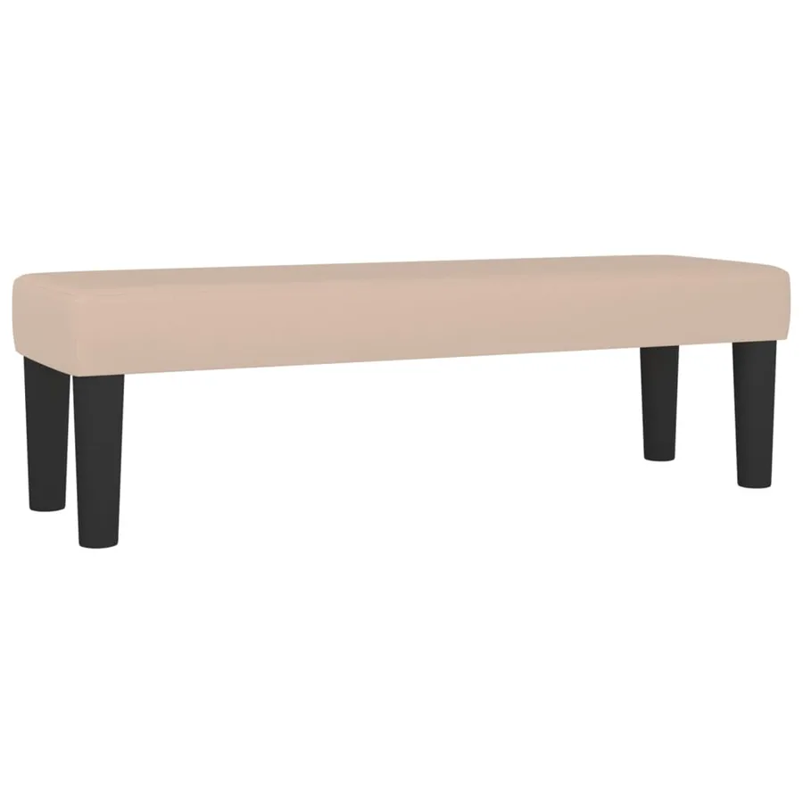 Banc Cappuccino 100x30x30 cm Similicuir - 2
