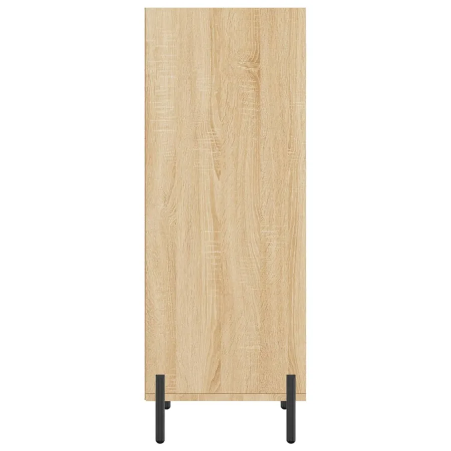 Buffet chêne sonoma 34,5x32,5x90 cm bois d'ingénierie - 5