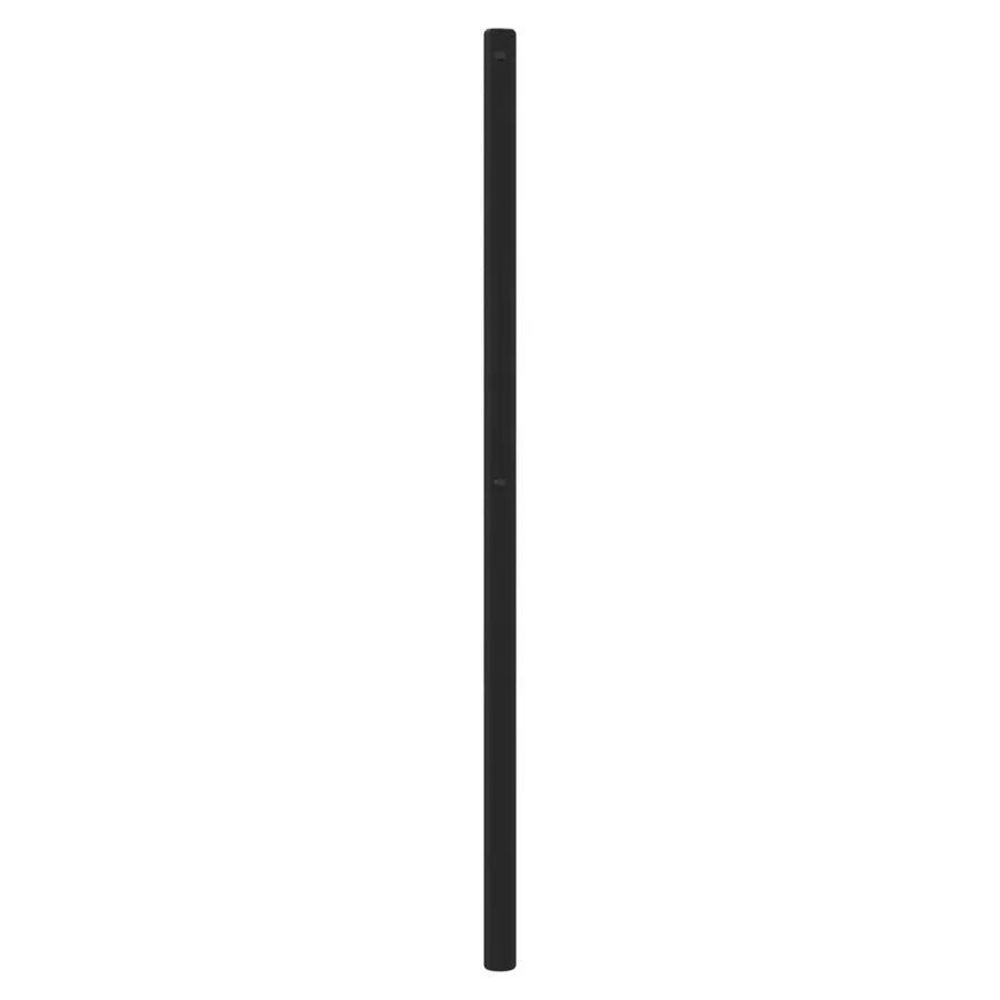 Tête de lit de remplacement métal noir 200 cm - 6