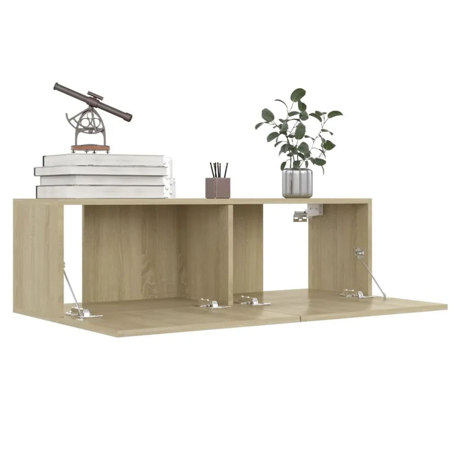 Ensemble de meubles TV 8 pcs Chêne sonoma Bois d'ingénierie - 6