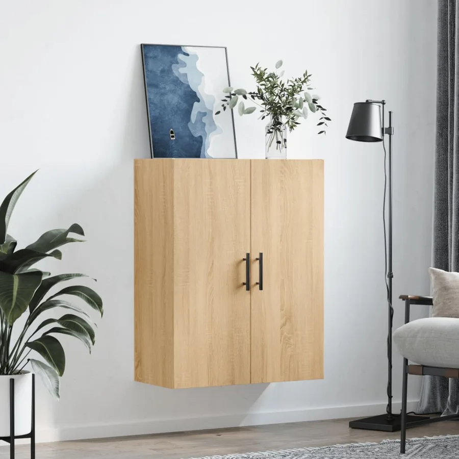 Armoire murale chêne sonoma 69,5x34x90 cm - 3