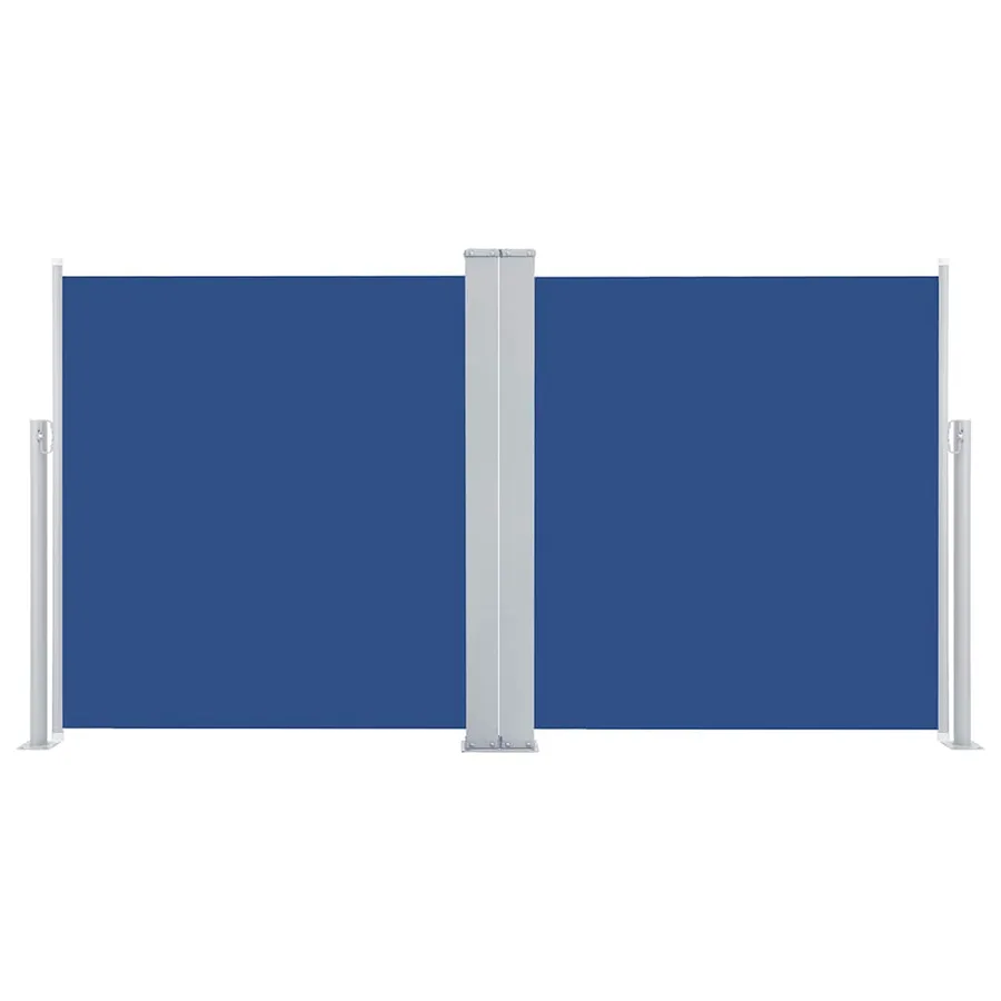 Auvent latéral rétractable Bleu 100 x 600 cm - 3