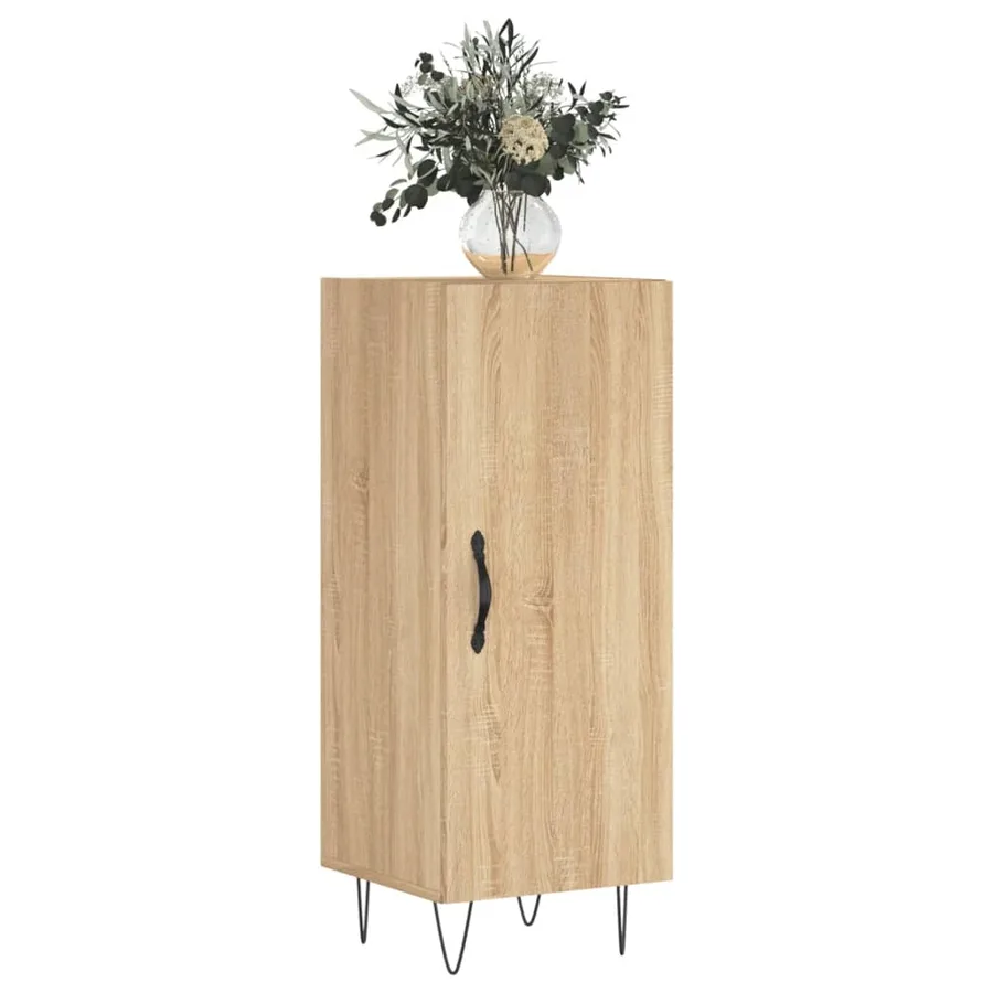 Buffet Chêne sonoma 34,5x34x90 cm Bois d'ingénierie - 3