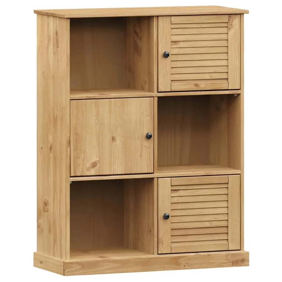 Bibliothèque VIGO 90x35x114,5 cm bois massif de pin - 2