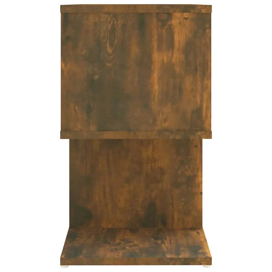 Tables de chevet 2pcs Chêne fumé 50x30x51,5cm Bois d'ingénierie - 6