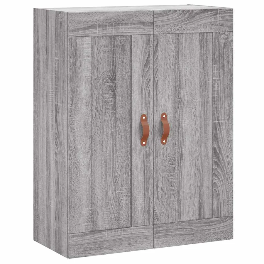 Armoires murales 2 pcs sonoma gris bois d'ingénierie - 5