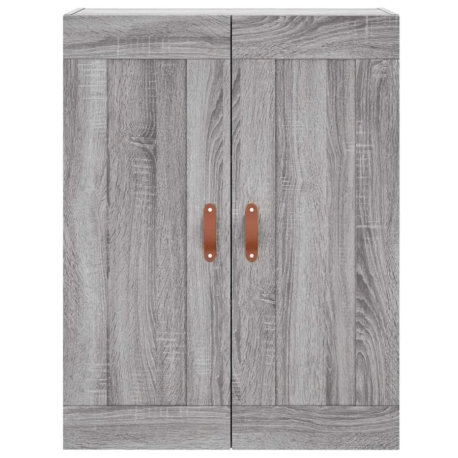 Armoires murales 2 pcs sonoma gris bois d'ingénierie - 6